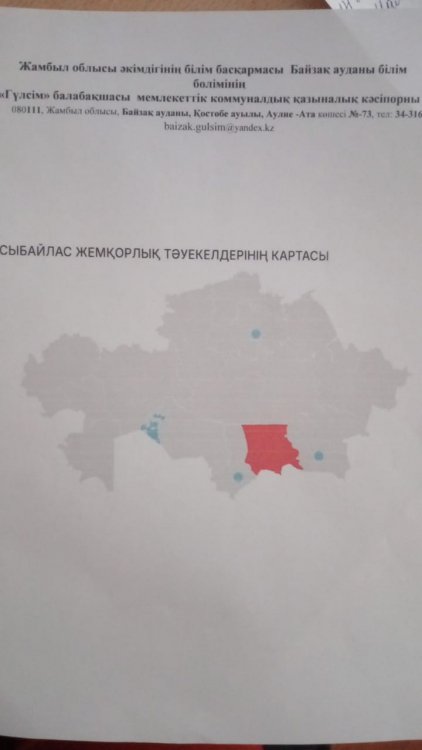 Сыбайлас жемқорлық тәуекелдерінің картасы